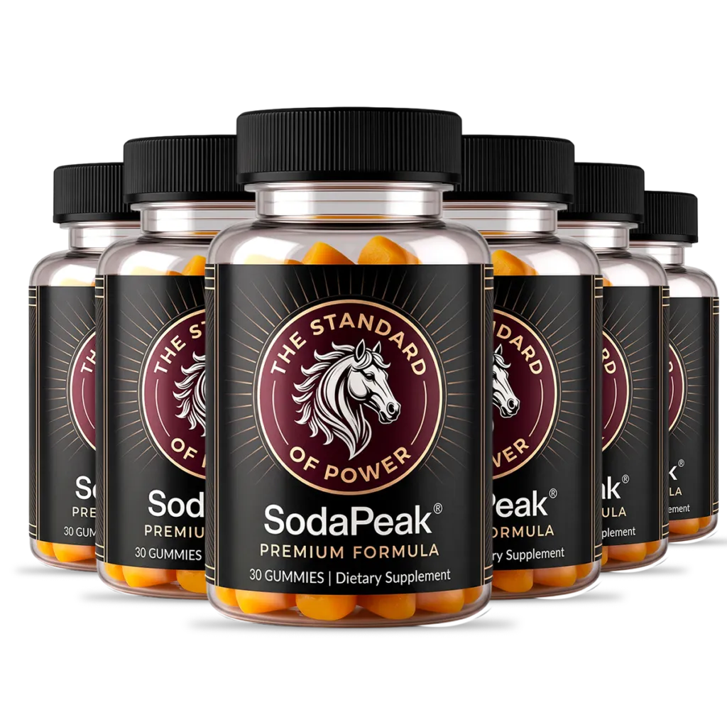 Sodapeak — 6 bottle 180-day supply kit
